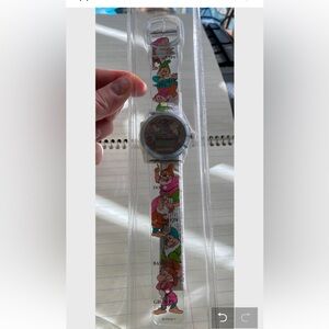 Vintage Disney Snow White And The Seven Dwarfs Hologram Digital Wrist Watch NEW